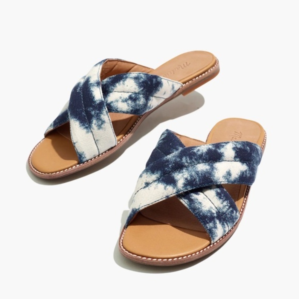 Madewell The Skyler Slide Sandal in Tie-Dye woman’s size 11